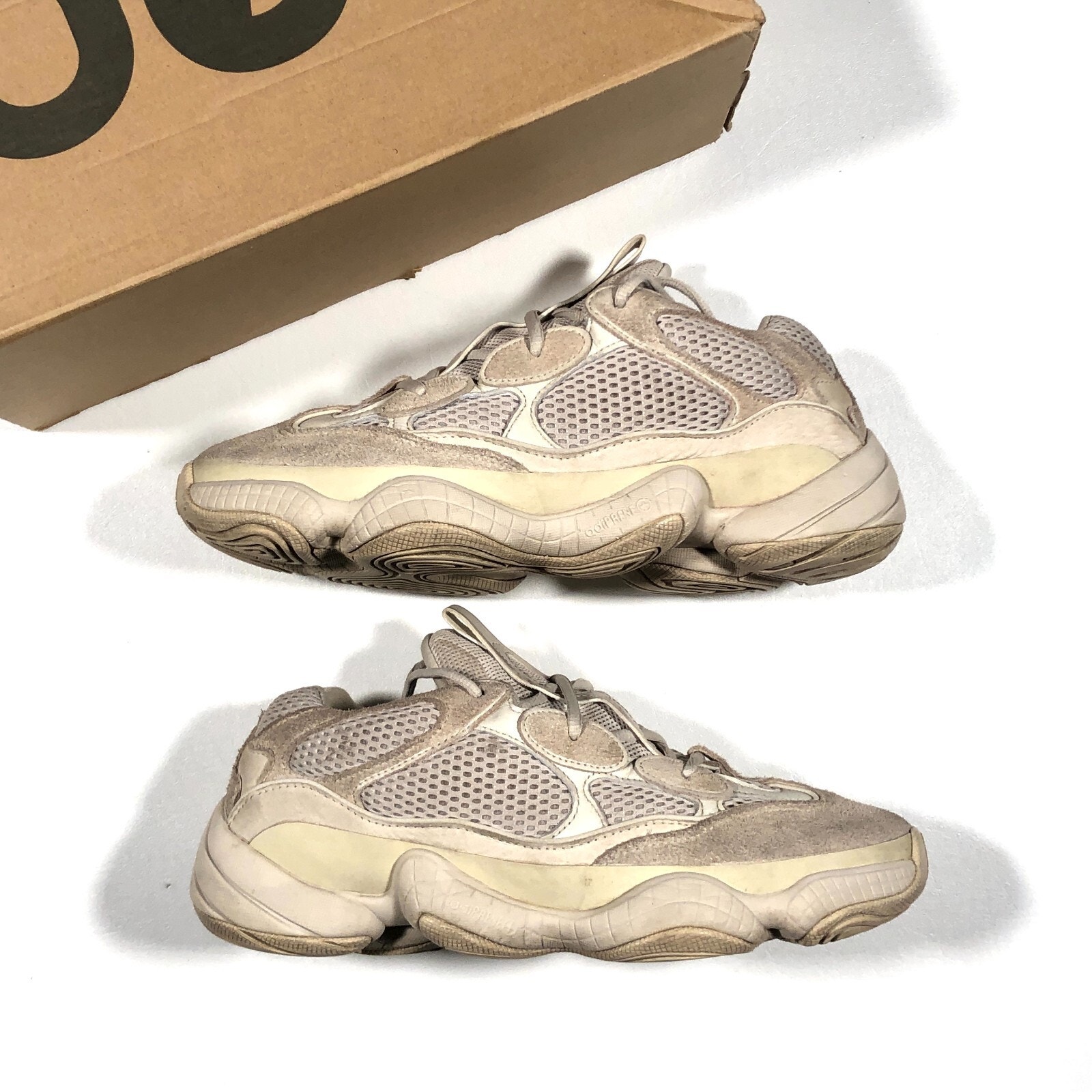 Adidas Yeezy 500 Blush Sneakers Shoes Size 10 Pre Owned With Box S1